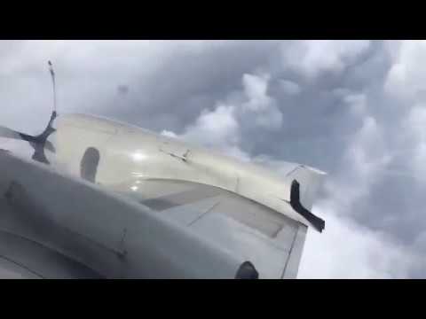Un avión pasa por el ojo del Huracán Irma | Noticias de Buenaventura, Colombia y el Mundo