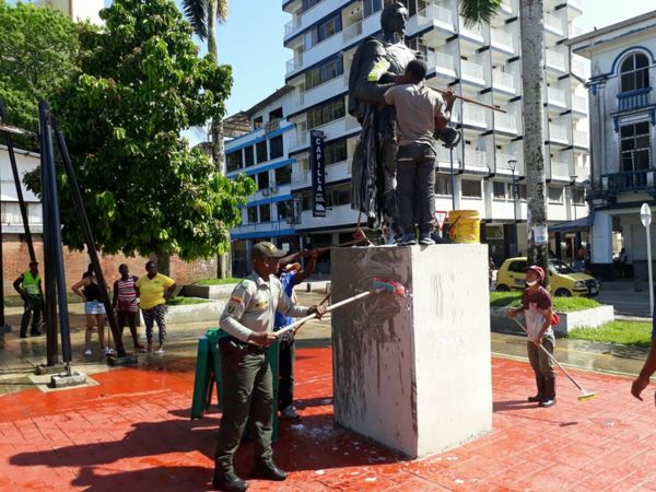 Policía lidera campaña: Quiero a mi ciudad / Valoro mi patrimonio | Noticias de Buenaventura, Colombia y el Mundo