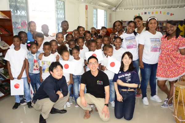 Delegados de la embajada de Japón visitaron Biblioteca Distrital en el continente | Noticias de Buenaventura, Colombia y el Mundo