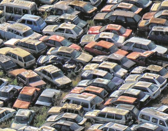 A chatarrización 600 carros de los patios de Cali | Noticias de Buenaventura, Colombia y el Mundo