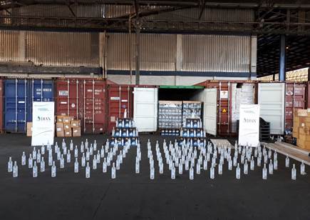 DIAN Buenaventura aprehende más de 5.000 botellas de licor | Noticias de Buenaventura, Colombia y el Mundo