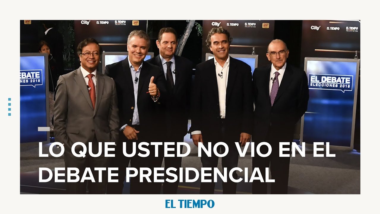 El detrás de cámara del debate presidencial de El Tiempo | Noticias de Buenaventura, Colombia y el Mundo