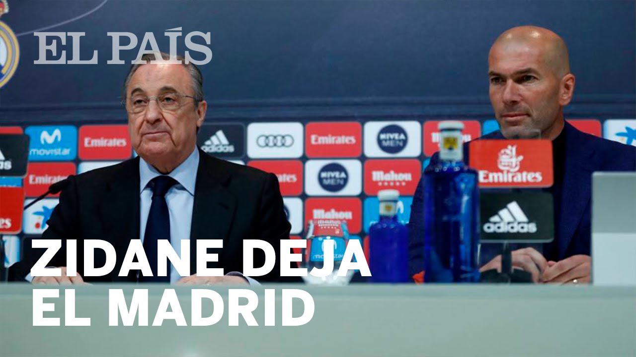 [Video] Zidane renuncia como entrenador del Real Madrid | Noticias de Buenaventura, Colombia y el Mundo
