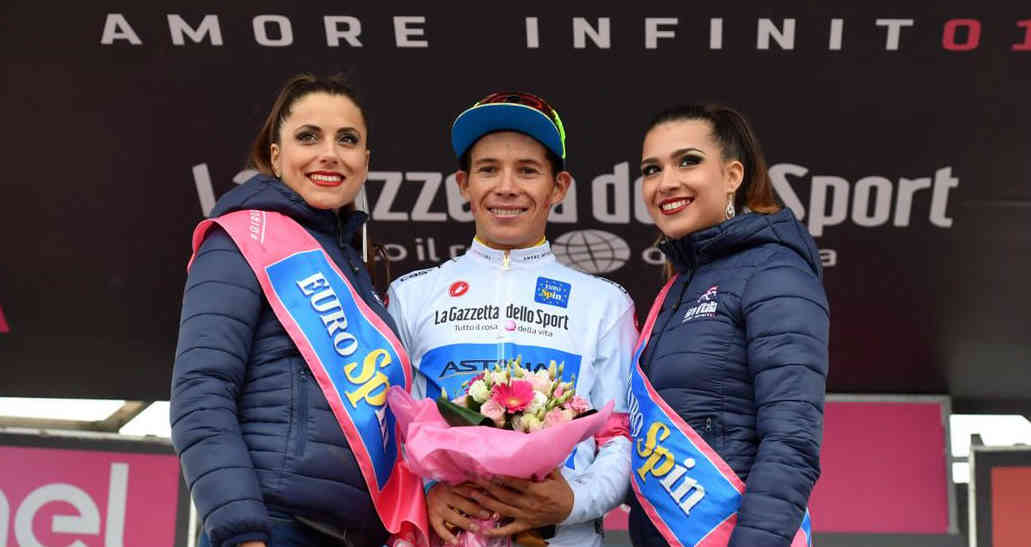 Miguel Ángel López Podio en el Giro de Italia y líder de los jóvenes | Noticias de Buenaventura, Colombia y el Mundo