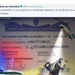 No se recomienda publicar su certificado electoral en redes | Noticias de Buenaventura, Colombia y el Mundo