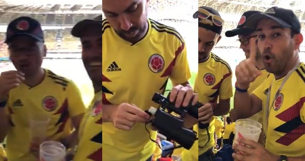 Colombiano que ingresó licor en binoculares al partido de Colombia en Rusia, fue despedido por Avianca | Noticias de Buenaventura, Colombia y el Mundo