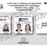Conzca el tarjetón electoral para la segunda vuelta presidencial | Noticias de Buenaventura, Colombia y el Mundo