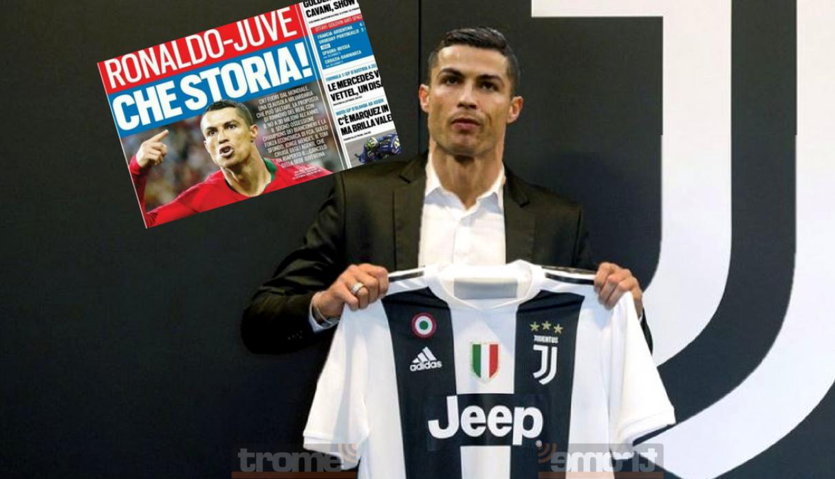 El diario deportivo portugués Record, asegura que Ronaldo fichará con el Juventus | Noticias de Buenaventura, Colombia y el Mundo