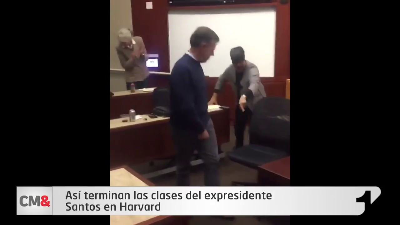 Así terminan las clases del expresidente Santos en Harvard | Noticias de Buenaventura, Colombia y el Mundo