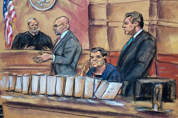Colombiano es descartado como jurado en juicio del "Chapo" Guzmán después de pedirle su autógrafo | Noticias de Buenaventura, Colombia y el Mundo