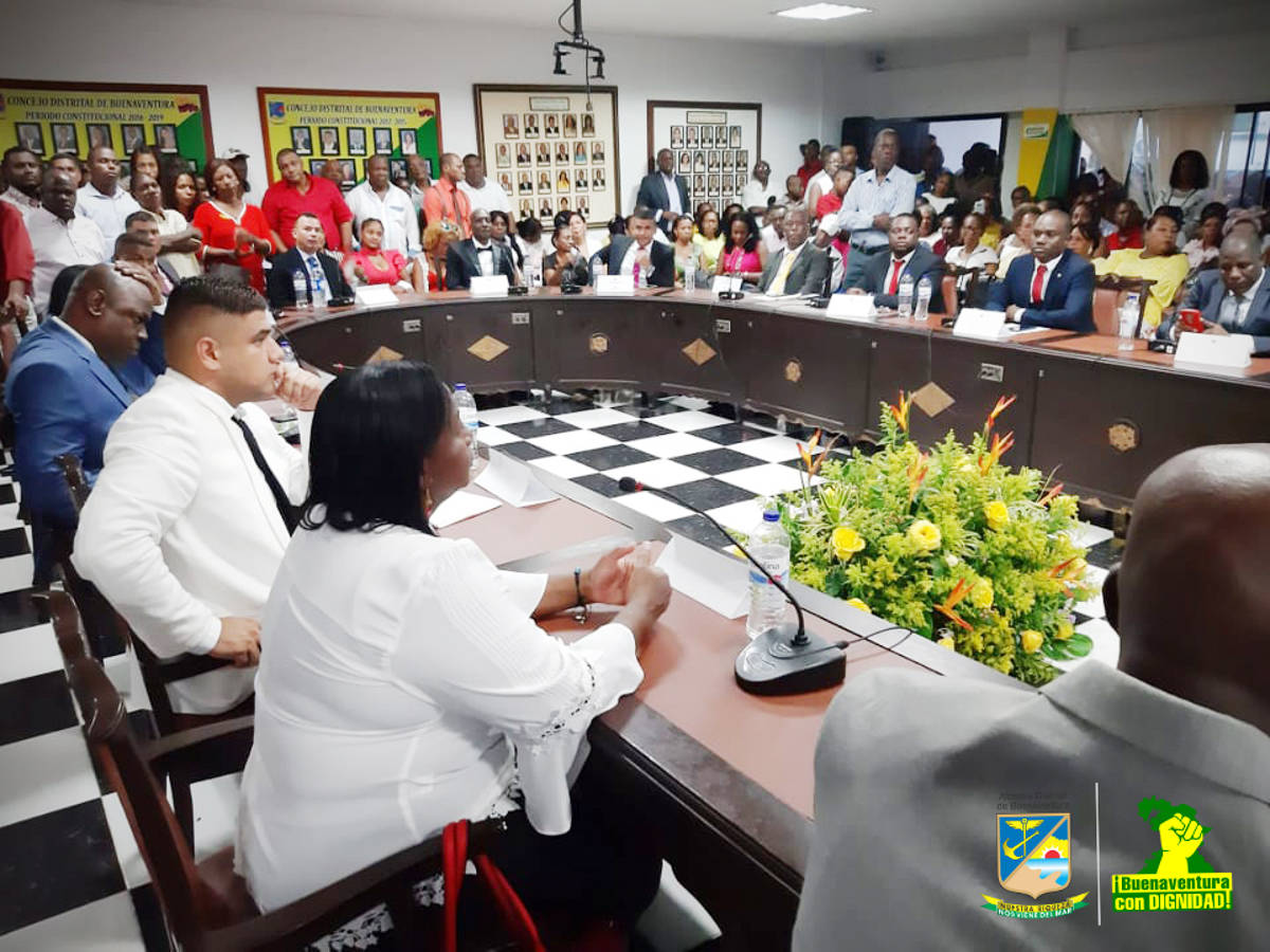 Con la presencia del Alcalde, fueron posesionados los 19 concejales del distrito de Buenaventura | Noticias de Buenaventura, Colombia y el Mundo