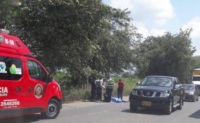 Muere mujer en accidente de tránsito en la vía Cali - Candelaria