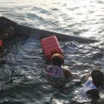 Náufragos rescatados en Tumaco