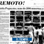 Se cumplen 37 años del terremoto que destruyó Popayán en 1983 - Cali - Colombia