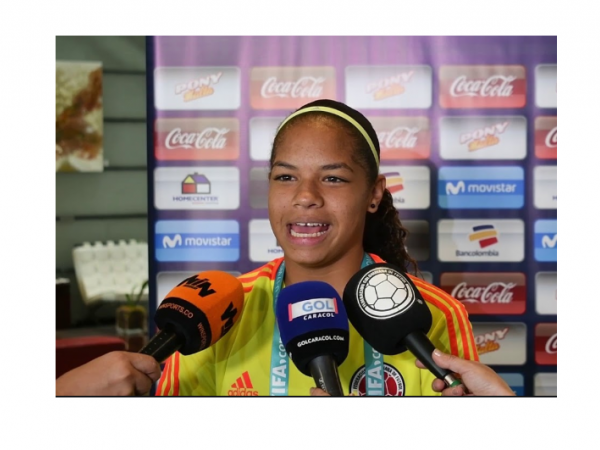Gisela Robledo jugadora Selección Colombia