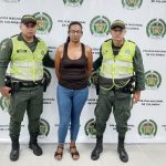 Una mujer fue capturada en una vía pública del barrio la Gran colombiana