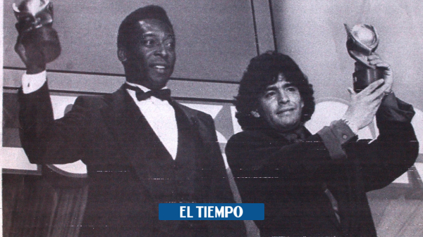 Cómo fue el primer encuentro entre Pelé y Diego Maradona - Fútbol Internacional - Deportes
