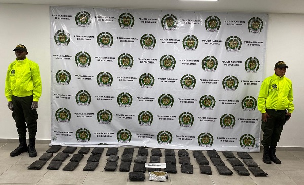 Incautados 23.800 gramos de marihuana en las últimas horas en Buenaventura