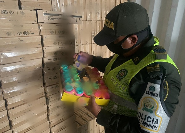 Autoridades evitaron el comercio ilícito de 32.512 unidades de juguetes moldeables