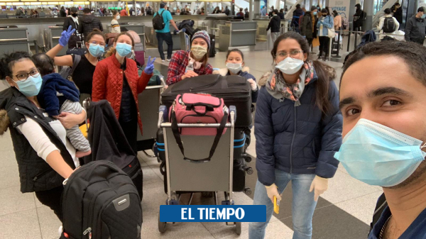 Coronavirus: historia de colombiano que regresó al país por la pandemia - Gente - Cultura