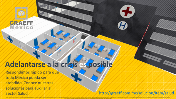 Graeff, el emprendimiento que quiere crear clínicas modulares para durante y después de la pandemia