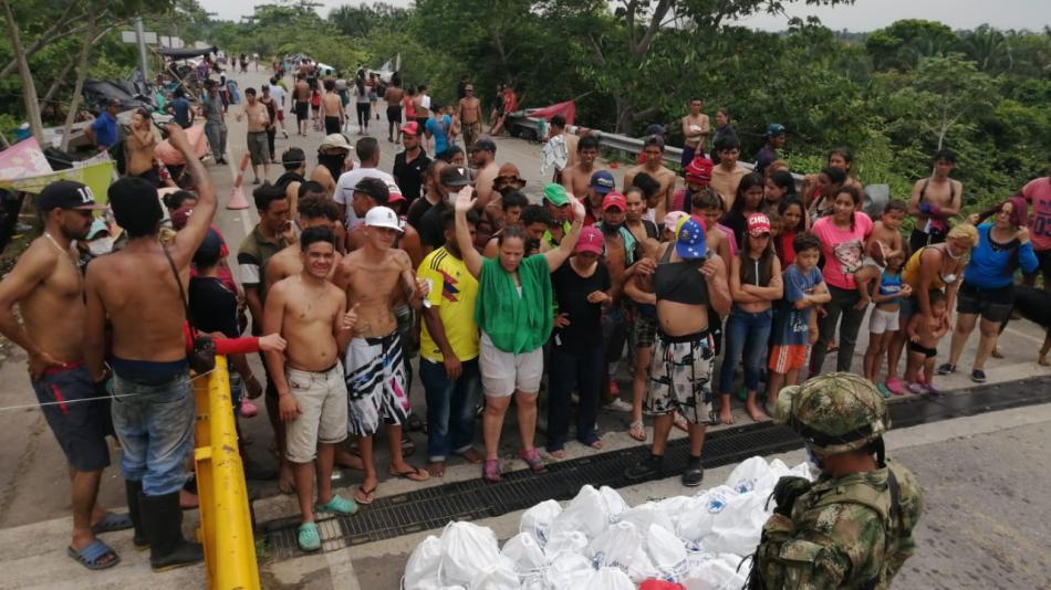 Migrantes venezolanos en Colombia buscan regresar a su país - Gobierno - Política