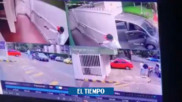 Vigilante impide robo en un conjunto residencial en el sur de Cali - Cali - Colombia