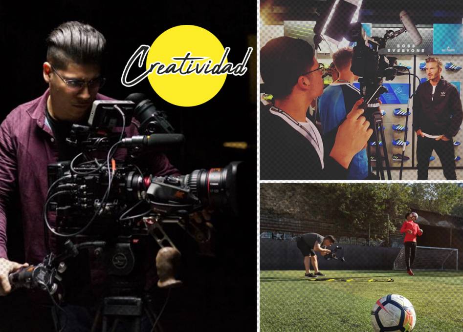 Yeison Piedrahíta, el camarógrafo caleño que graba a las estrellas del fútbol mundial
