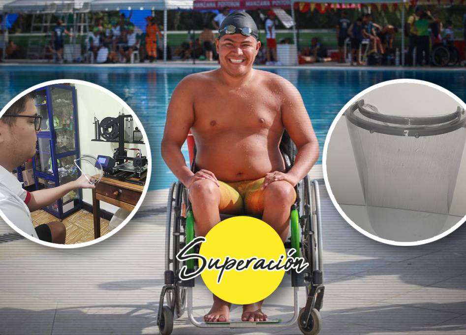 ¡Ejemplo! John Alexánder Morales, campeón nacional paralímpico, no tiene límites en la vida