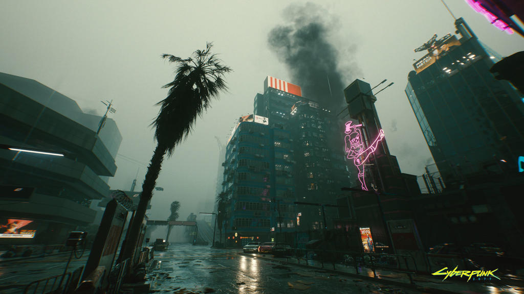 'Cyberpunk 2077' se muestra intratable grficamente con la tecnologa de trazado de rayos
