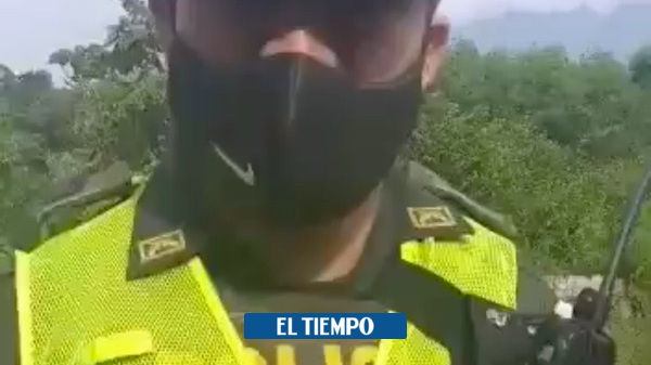Madre de patrullero que no acató desalojo pide clemencia - Cali - Colombia