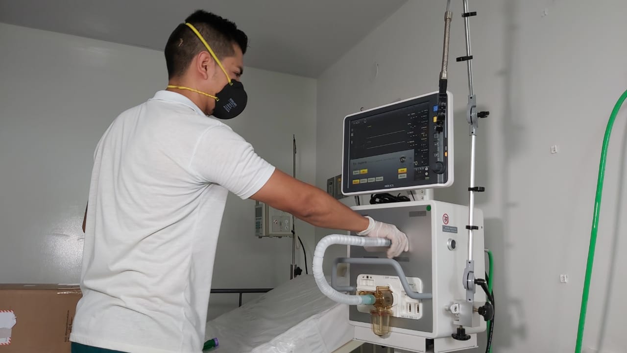 Alcalde constató instalación de ventiladores en el Hospital Luís Ablanque de la Plata | Noticias de Buenaventura, Colombia y el Mundo