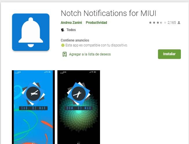 Notch Notification for MIUI