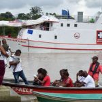 Asaltan un barco hospital en Colombia y logran recuperar parte del millonario material robado