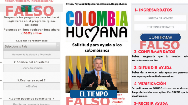 Beneficiarios Ingreso Solidario en Colombia: organismo alerta de página fraudulenta - Gobierno - Política
