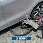 Carlos Ospina, ciclista del UAE Team Colombia, sufrió un accidente - Ciclismo - Deportes