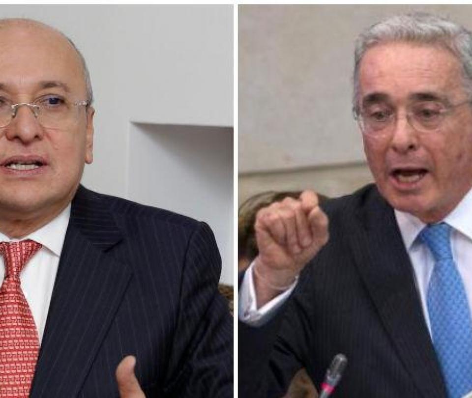 Duros ataques entre Álvaro Uribe y exfiscal Eduardo Montealegre - Partidos Políticos - Política
