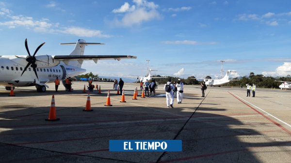 En vivo: primer vuelo piloto entre Bucaramanga y Cúcuta - Santander - Colombia