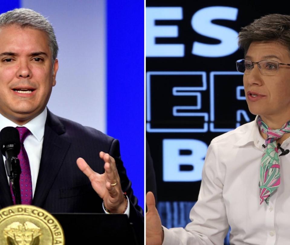 Encuesta: Baja aprobación de Duque y Claudia López - Gobierno - Política
