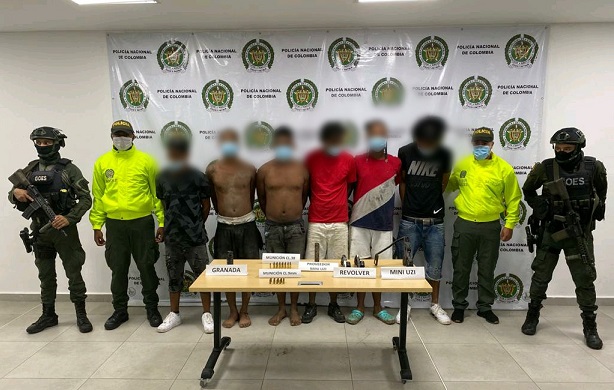Seis presuntos integrantes de "La local" son capturados por el grupo GOES | Noticias de Buenaventura, Colombia y el Mundo