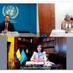 Canciller, Claudia Blum, ONU, Naciones Unidas, Paz con Legalidad, Colombia
