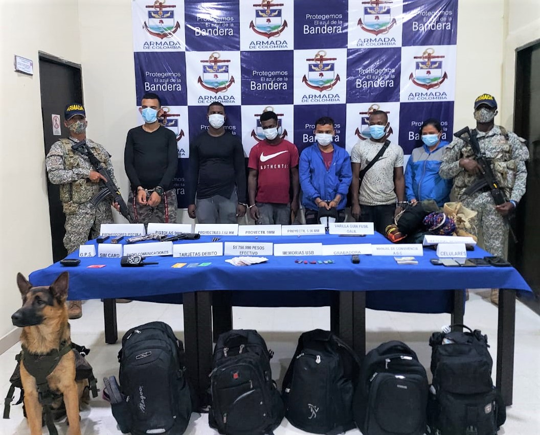 Armada captura a seis presuntos integrantes del "Clan del Golfo" | Noticias de Buenaventura, Colombia y el Mundo