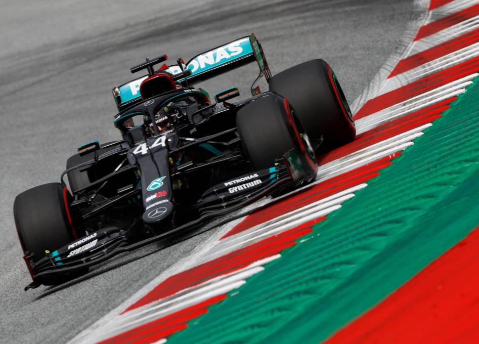 Lewis Hamilton y Mercedes brillan desde los ensayos libres de Austria