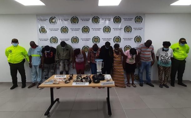 Capturados y judicializados 10 integrantes de "Los Chirris" por trafico de estupefacientes | Noticias de Buenaventura, Colombia y el Mundo