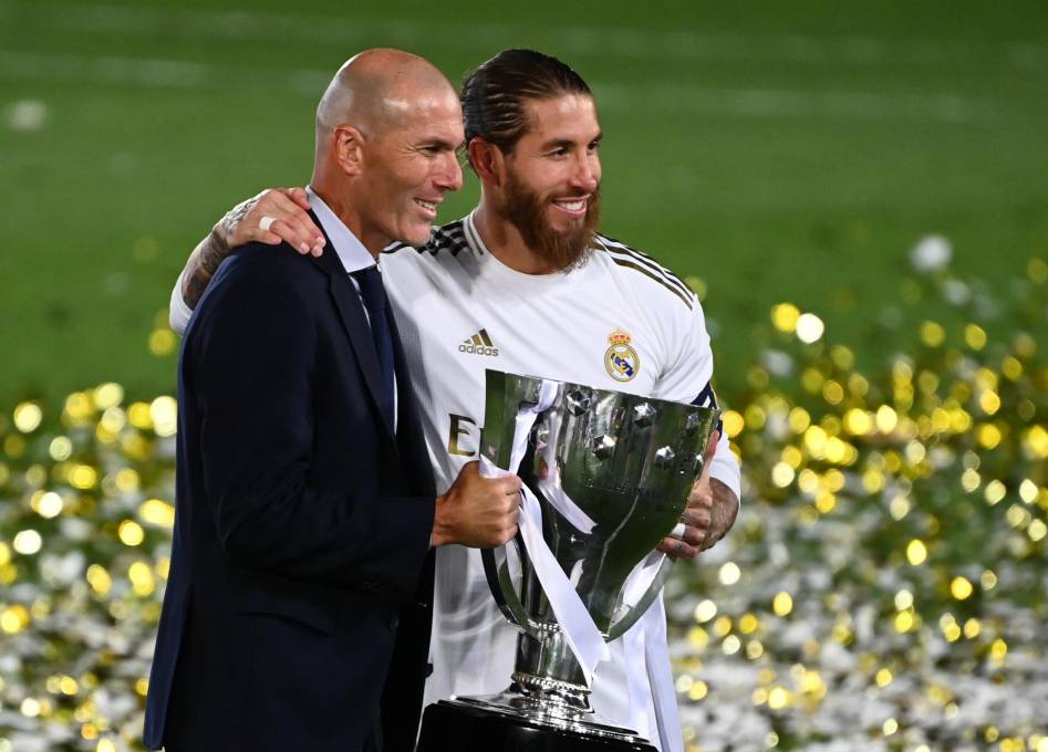 Zidane, Ramos y Benzema, los pilares del merecido título del Real Madrid en España