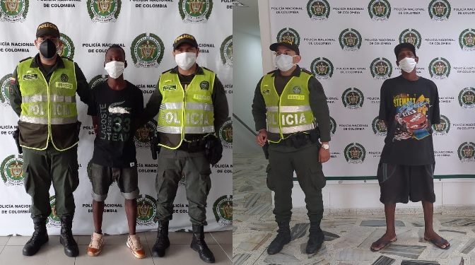 Capturados por la policía nacional: Hurto Agravado y Porte Ilegal de Armas | Noticias de Buenaventura, Colombia y el Mundo