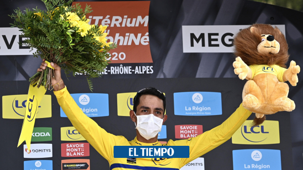 Daniel Martínez habla de su triunfo en el Critérium del Dauphiné - Ciclismo - Deportes