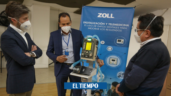 Donación de ventiladores para Colombia de Luis Carlos Sarmiento Angulo - Salud