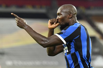 Lukaku marcó el segundo gol para el Inter
via Reuters/Martin Meissner
