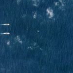Una flota china vista desde el cielo (Reuters/Archivo)